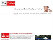 Tablet Screenshot of creacucine.fr